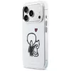 Karl Lagerfeld Karl & Choupette Back Funda MagSafe para iPhone 17 Pro, transparente