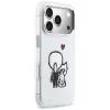 Karl Lagerfeld Karl & Choupette Back Funda MagSafe para iPhone 17 Pro Max, transparente