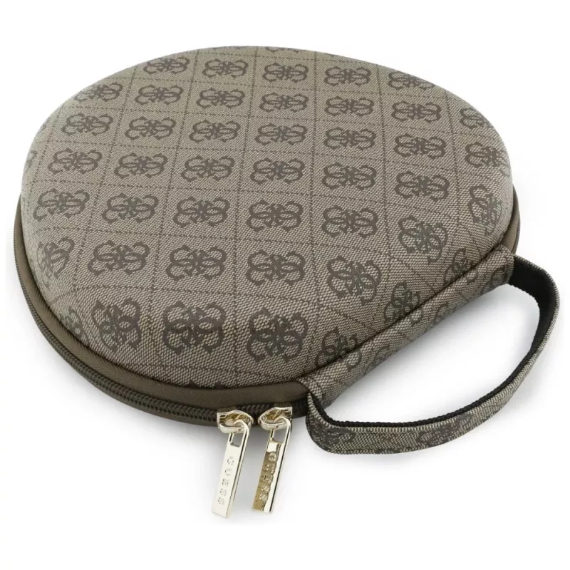 Guess Carry Box Estuche para auriculares marrón