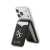 Cartera MagSafe Guess 4G Stand & Mirror con espejo, negro