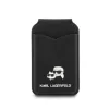 Karl Lagerfeld Stand Mirror Monedero MagSafe negro