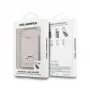 Karl Lagerfeld Stand Mirror Monedero MagSafe rosa