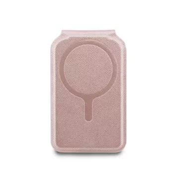 Karl Lagerfeld Stand Mirror Monedero MagSafe rosa