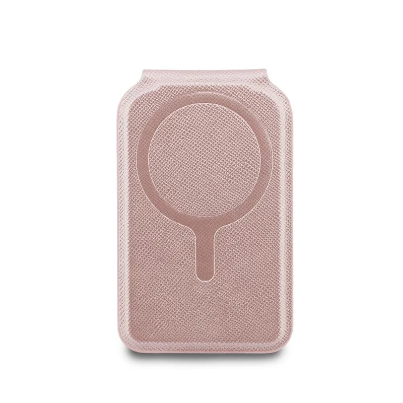 Karl Lagerfeld Stand Mirror Monedero MagSafe rosa