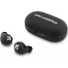 Karl Lagerfeld Saffiano Logo ENC Auriculares TWS negros