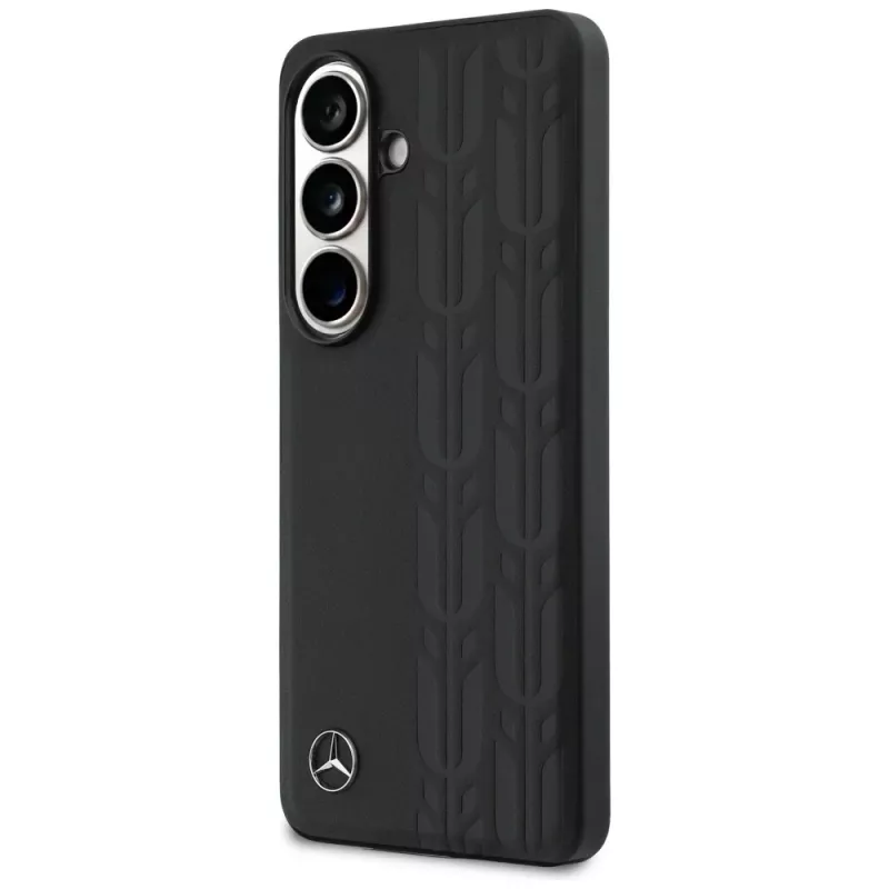 Mercedes Laurel Leaves Funda MagSafe para Samsung Galaxy S26, negra