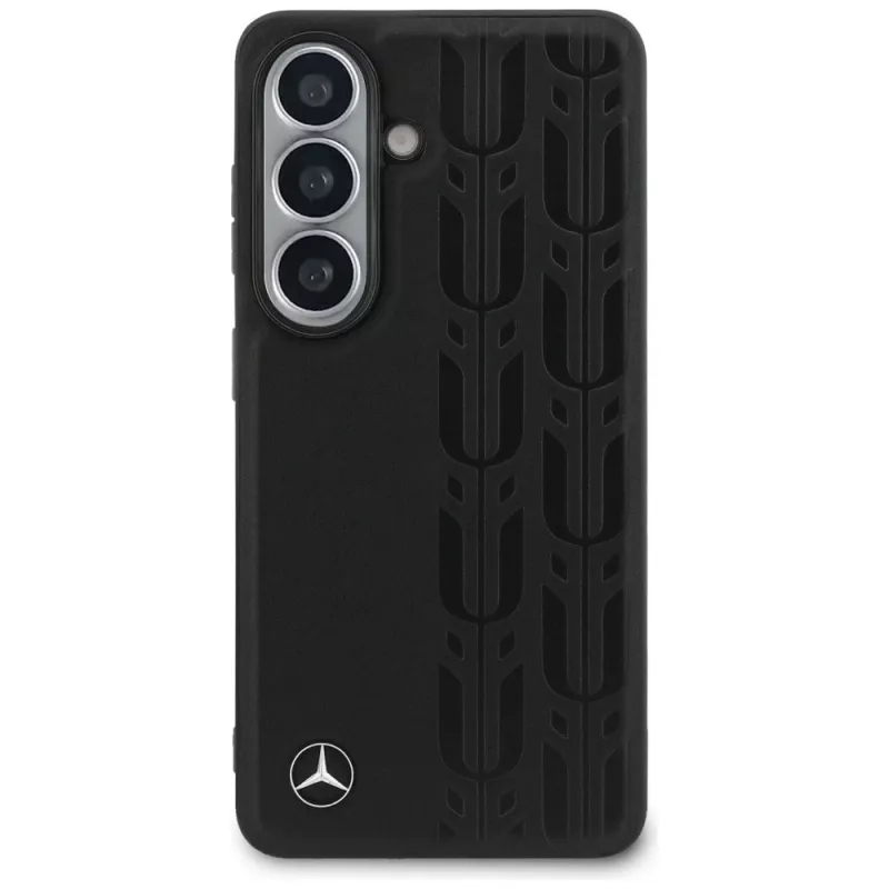 Mercedes Laurel Leaves Funda MagSafe para Samsung Galaxy S26, negra