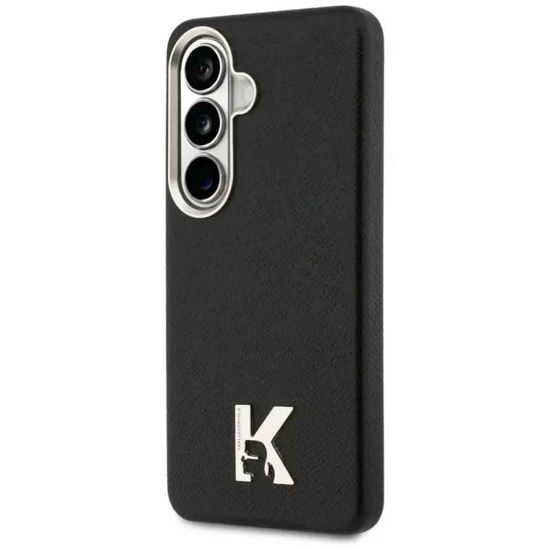 Karl Lagerfeld K Metal Logo Funda MagSafe para Samsung Galaxy S26, negra