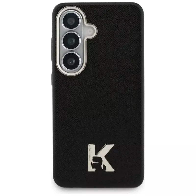 Karl Lagerfeld K Metal Logo Funda MagSafe para Samsung Galaxy S26, negra