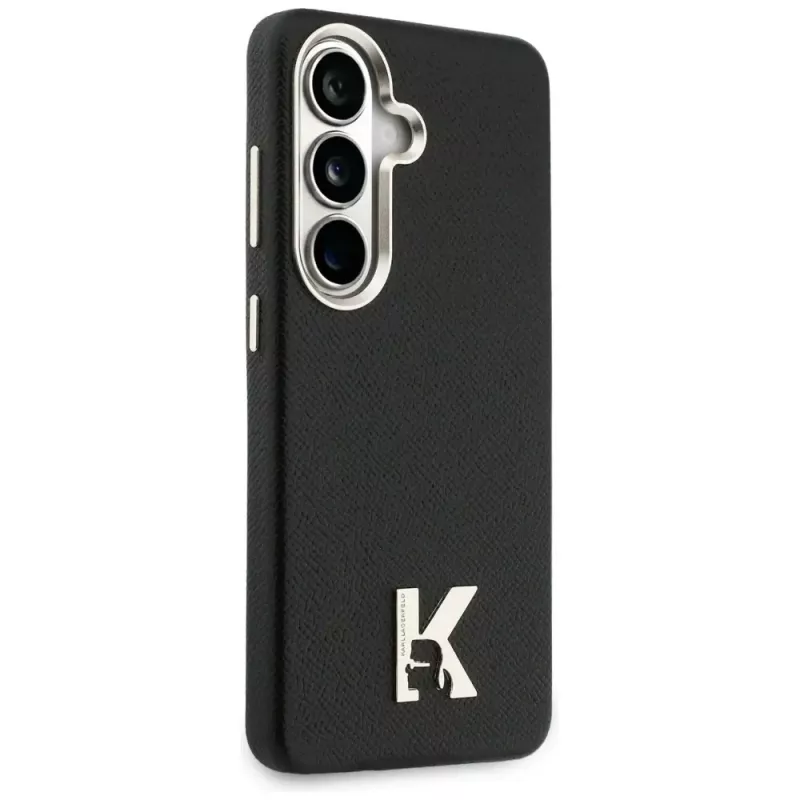 Karl Lagerfeld K Metal Logo Funda MagSafe para Samsung Galaxy S26, negra