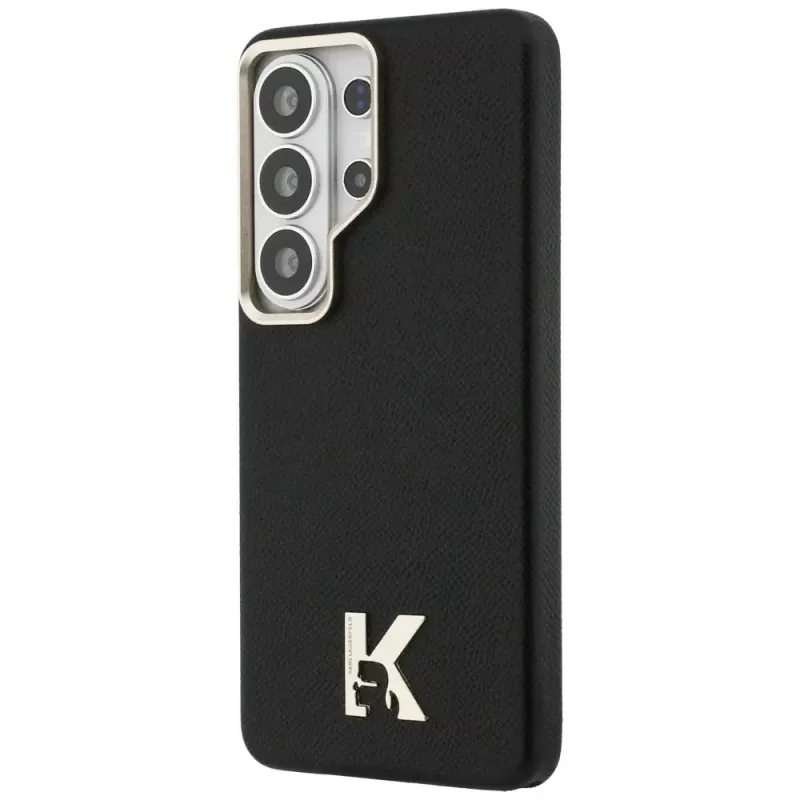 Karl Lagerfeld K Metal Logo Funda MagSafe para Samsung Galaxy S26 Ultra, negra
