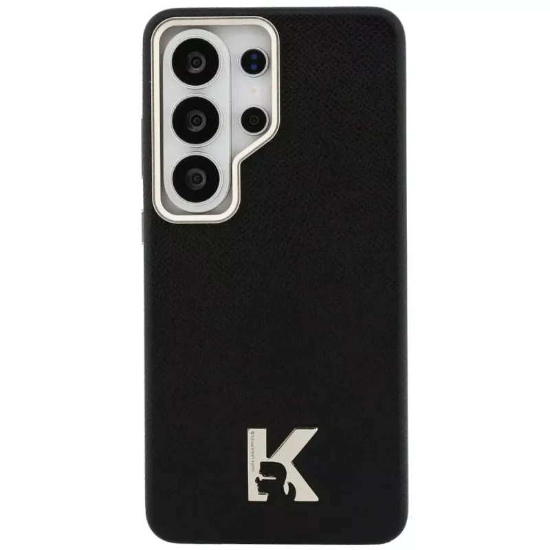 Karl Lagerfeld K Metal Logo Funda MagSafe para Samsung Galaxy S26 Ultra, negra