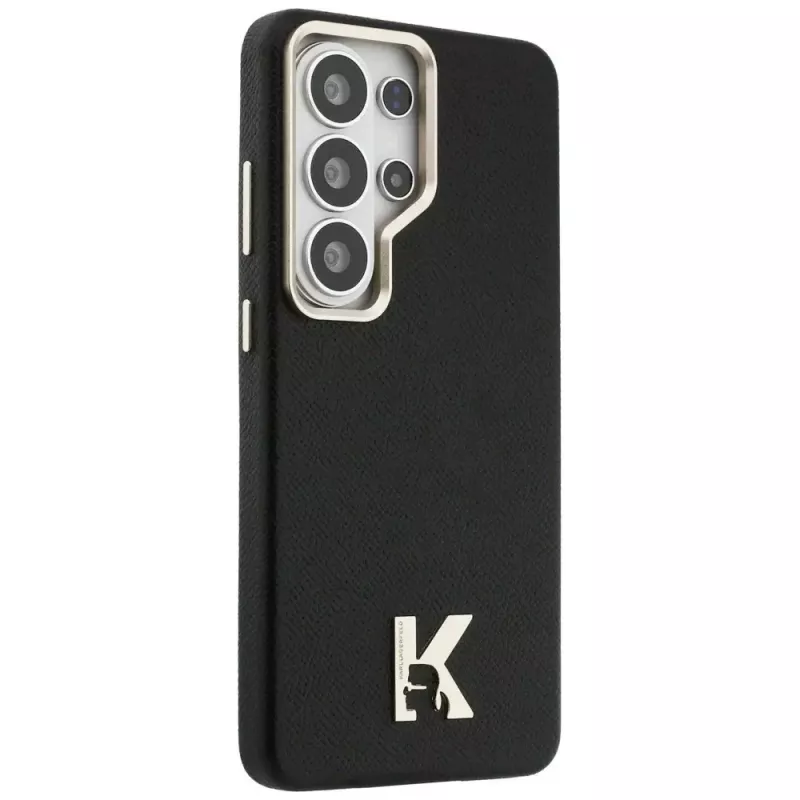 Karl Lagerfeld K Metal Logo Funda MagSafe para Samsung Galaxy S26 Ultra, negra