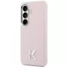 Karl Lagerfeld K Metal Logo Funda MagSafe para Samsung Galaxy S26, rosa