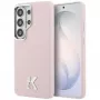 Karl Lagerfeld K Metal Logo Funda MagSafe para Samsung Galaxy S26 Ultra, rosa