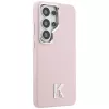 Karl Lagerfeld K Metal Logo Funda MagSafe para Samsung Galaxy S26 Ultra, rosa