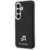 Karl Lagerfeld Saffiano KC Metal Logo Funda MagSafe para Samsung Galaxy S26, negra