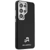 Karl Lagerfeld Saffiano KC Metal Logo Funda MagSafe para Samsung Galaxy S26 Ultra, negra