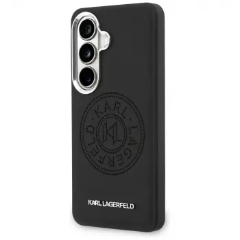 Karl Lagerfeld Funda KLMagSafe Perforated para Samsung Galaxy S26 Negra