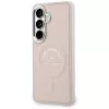 KARL LAGERFELD Funda MagSafe Embossed Ring para Samsung Galaxy S26+ Rosa