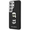 Karl Lagerfeld Funda Metal Double Heads Saffiano para Samsung Galaxy S26 Ultra Negra