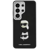 Karl Lagerfeld Funda Metal Double Heads Saffiano para Samsung Galaxy S26 Ultra Negra