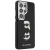 Karl Lagerfeld Funda Metal Double Heads Saffiano para Samsung Galaxy S26 Ultra Negra