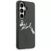 Karl Lagerfeld Funda MagSafe IML KC Script para Samsung Galaxy S26+ Negra
