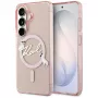 Karl Lagerfeld Funda MagSafe IML KC Script para Samsung Galaxy S26, Rosa