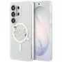 Karl Lagerfeld Funda MagSafe IML KC Script para Samsung Galaxy S26 Ultra (Transparente)