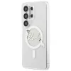 Karl Lagerfeld Funda MagSafe IML KC Script para Samsung Galaxy S26 Ultra (Transparente)