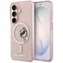 Karl Lagerfeld Funda MagSafe IML Peekaboo Choupette para Samsung Galaxy S26 - Rosa