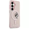 Karl Lagerfeld Funda MagSafe IML Peekaboo Choupette para Samsung Galaxy S26 - Rosa