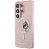 KARL LAGERFELD Funda MagSafe IML Peekaboo Choupette para Samsung Galaxy S26 Ultra, Rosa
