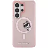 KARL LAGERFELD Funda MagSafe IML Peekaboo Choupette para Samsung Galaxy S26 Ultra, Rosa