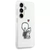 KARL LAGERFELD Funda MagSafe IML Karl & Choupette para Samsung Galaxy S26, Transparente