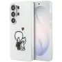 KARL LAGERFELD Funda Trasera MagSafe IML Karl & Choupette para Samsung Galaxy S26 Ultra, Transparente