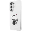 KARL LAGERFELD Funda Trasera MagSafe IML Karl & Choupette para Samsung Galaxy S26 Ultra, Transparente