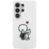 KARL LAGERFELD Funda Trasera MagSafe IML Karl & Choupette para Samsung Galaxy S26 Ultra, Transparente