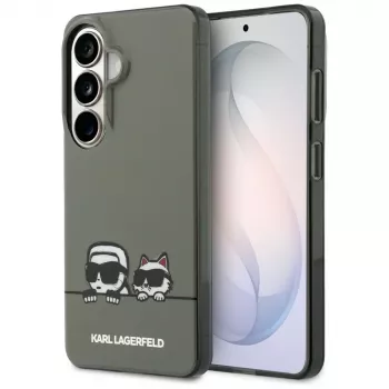 KARL LAGERFELD Funda MagSafe IML Peekaboo Karl & Choupette para Samsung Galaxy S26, Negra