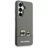 KARL LAGERFELD Funda MagSafe IML Peekaboo Karl & Choupette para Samsung Galaxy S26, Negra