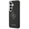 Guess Funda Grained Big 4G Metal Logo para Samsung Galaxy S26+ Negra