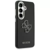 Guess Funda Grained Big 4G Metal Logo para Samsung Galaxy S26+ Negra