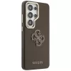 Guess Funda Grained Big 4G Metal Logo para Samsung Galaxy S26 Ultra - Marrón