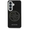 Guess Funda MagSafe Perforated Logo para Samsung Galaxy S26 - Negra