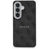 Guess 4G Embossed Ring MagSafe Case para Samsung Galaxy S26+ (negro)
