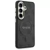 Guess 4G Embossed Ring MagSafe Case para Samsung Galaxy S26+ (negro)