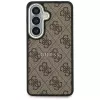 Guess 4G Embossed Ring MagSafe Case para Samsung Galaxy S26 (marrón)