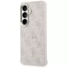Guess 4G Embossed Ring MagSafe Case para Samsung Galaxy S26 (rosa)
