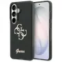 Guess IML Big Metal 4G Script Case para Samsung Galaxy S26 (negro)